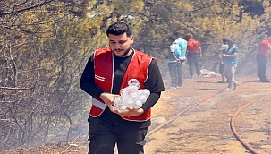 Kepez'den Aksu ve Muratpaşa'daki yangına destek