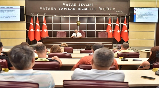 Kepez'de Alzheimer farkındalık eğitimi başladı