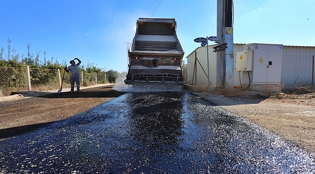 Kızıllı Mahallesi'ne 2 bin metrelik yeni asfalt yatırımı