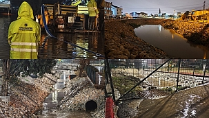 Kepez Belediyesi Sağanak Yağışlara Karşı 7/24 Teyakkuzda