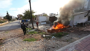 Kepez'de dumanlı çevre kirliliğine sert müdahale