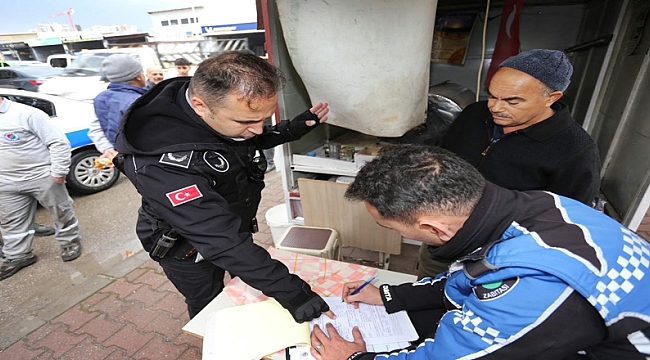 Kepez'de sanayi sitelerinde işgal ve gıda denetimi