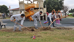 Kepez'den Altınova Düden'e modern park dokunuşu