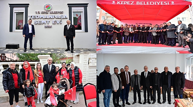 Teomanpaşa Semt Evi Açıldı: Kepez'de Dayanışma Büyüyor
