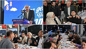Kepez'de Kirişçiler'de gönüller iftarda birleşti