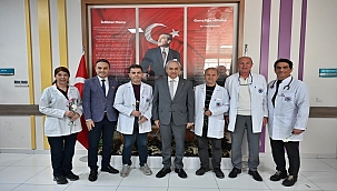 Kocagöz’den sağlık çalışanlarına Tıp Bayramı ziyareti