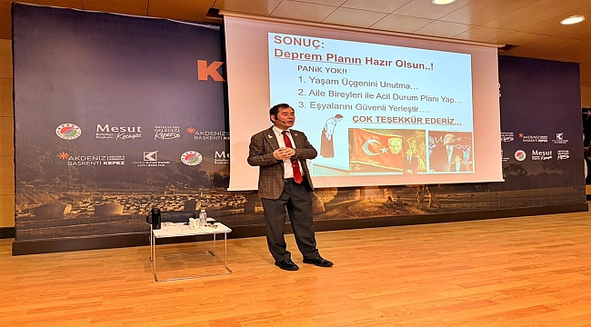 Moriwaki'den Antalya'da Hayat Kurtaran Deprem Uyarıları