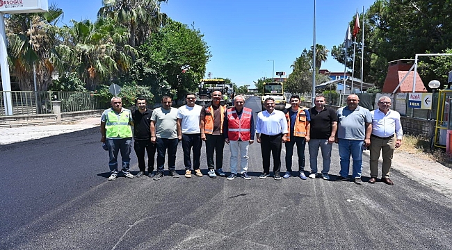 Altınova'da Altyapı Bitti, Sıcak Asfalt Serildi
