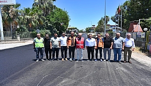 Altınova'da Altyapı Bitti, Sıcak Asfalt Serildi