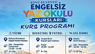Kepez’de Engelleri Aşan Yaz Okulu Başlıyor