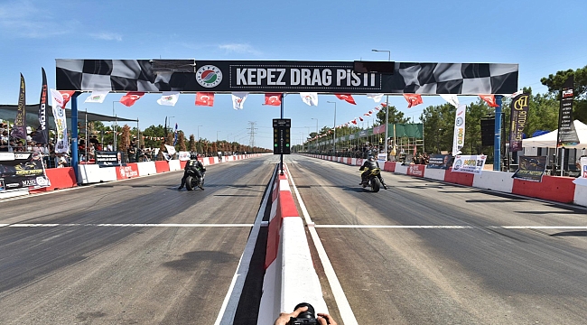 Kepez'de Motodrag Tutkunlarını Buluşturan Heyecan