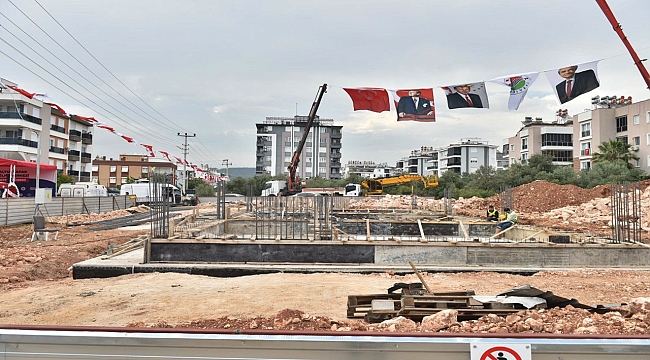 Kepez'de yeni ASM'nin temeli törenle atıldı