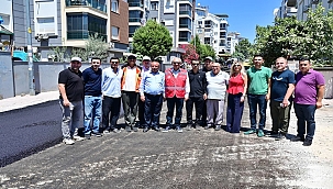 Kepez'de Şafak Mahallesi'ne 20 milyonluk asfalt